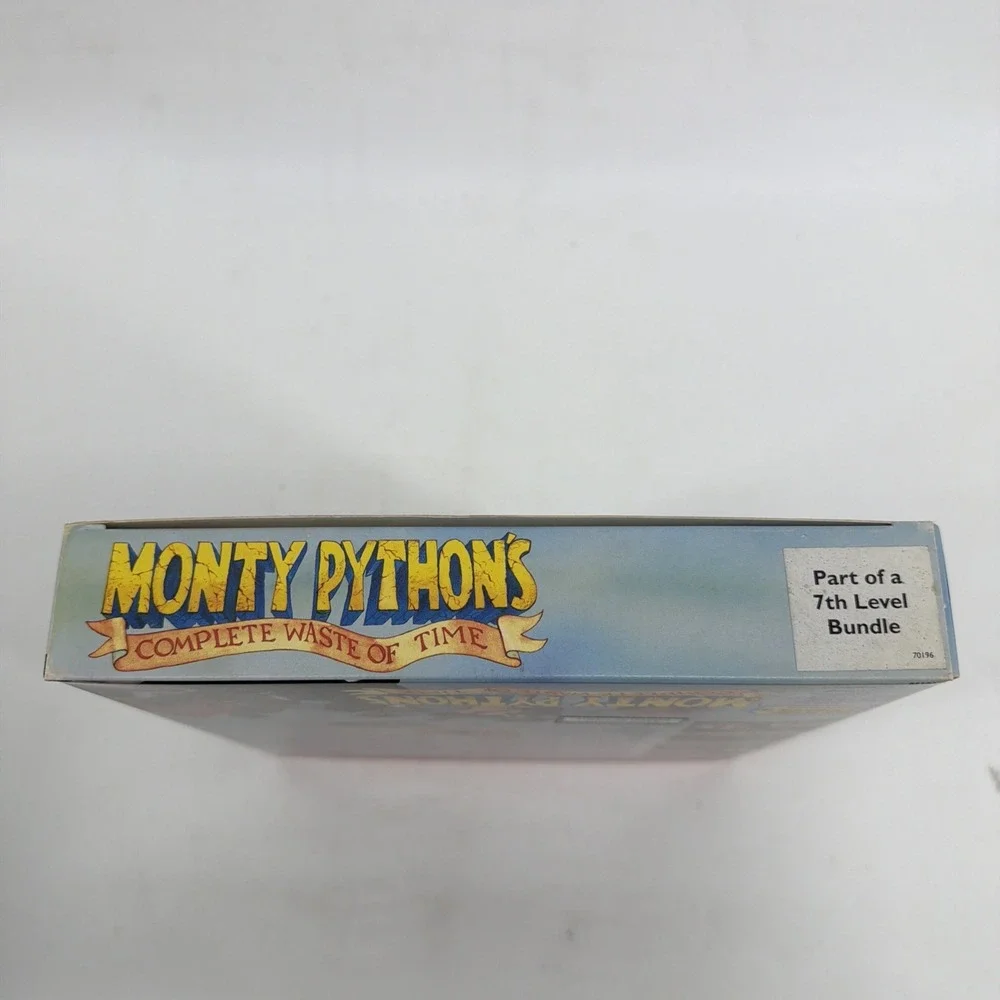 1995 Monty Python's Complete Waste of Time (PC, USA) 7th Level Big Box DOS